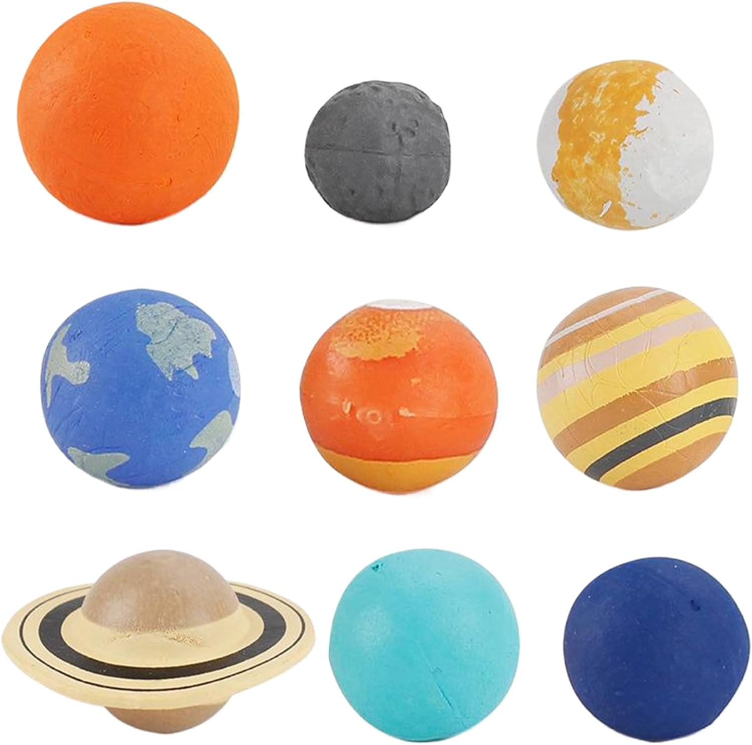 Solar System Model 9 Universe Planets Solar System Astronomical Science Educational Tool Kit Planet Ball Toys for Kids Boys Girls Game Toys..